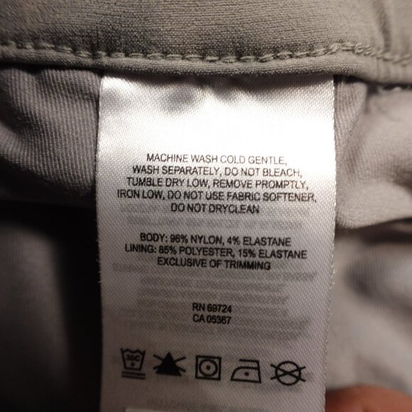 Columbia Active Skort Women’s Large Gray Omni-Shield Water-Resistant Hiking - Picture 6 of 11